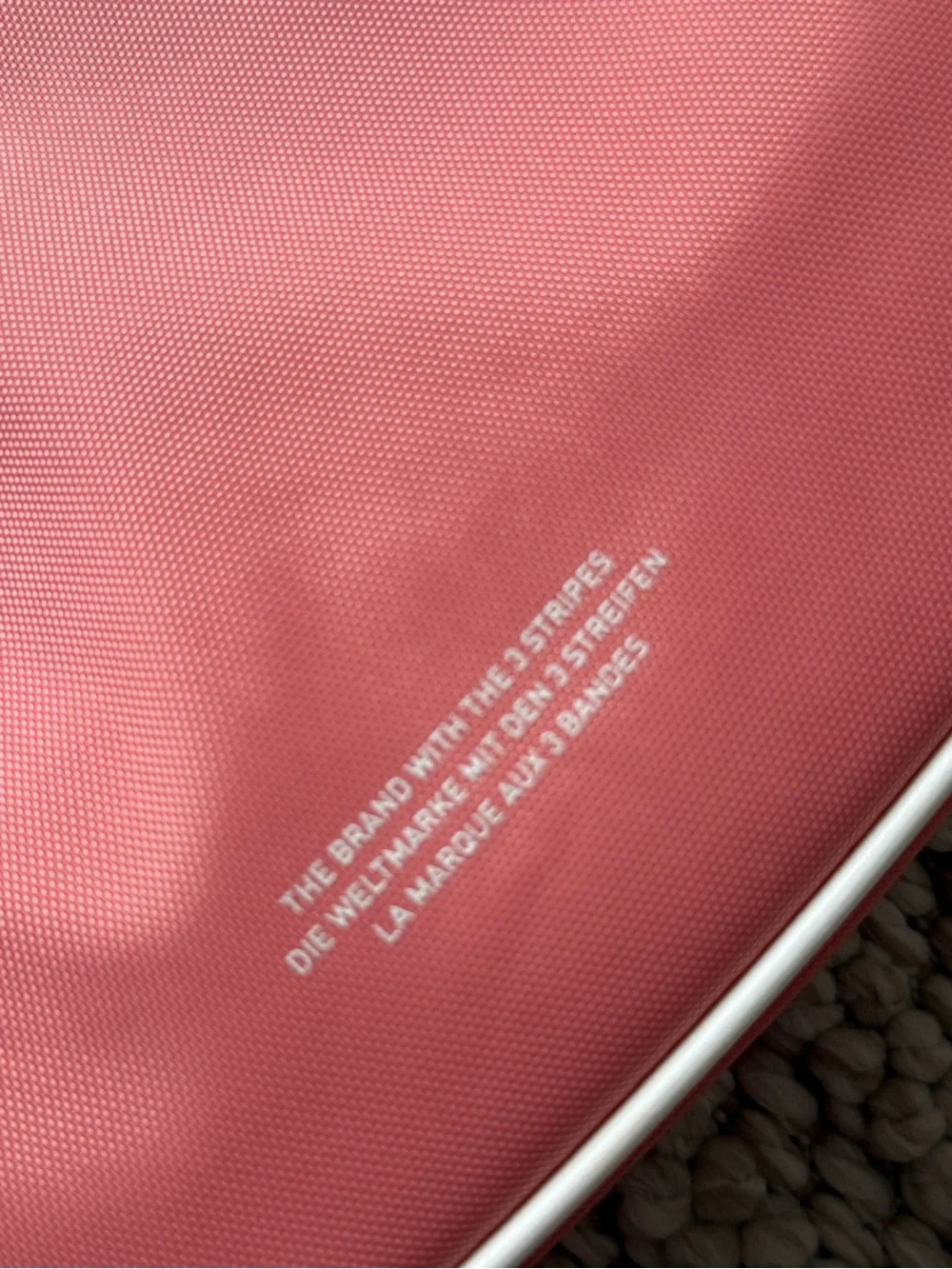 adidas Coral Pink Trefoil Waist Pack